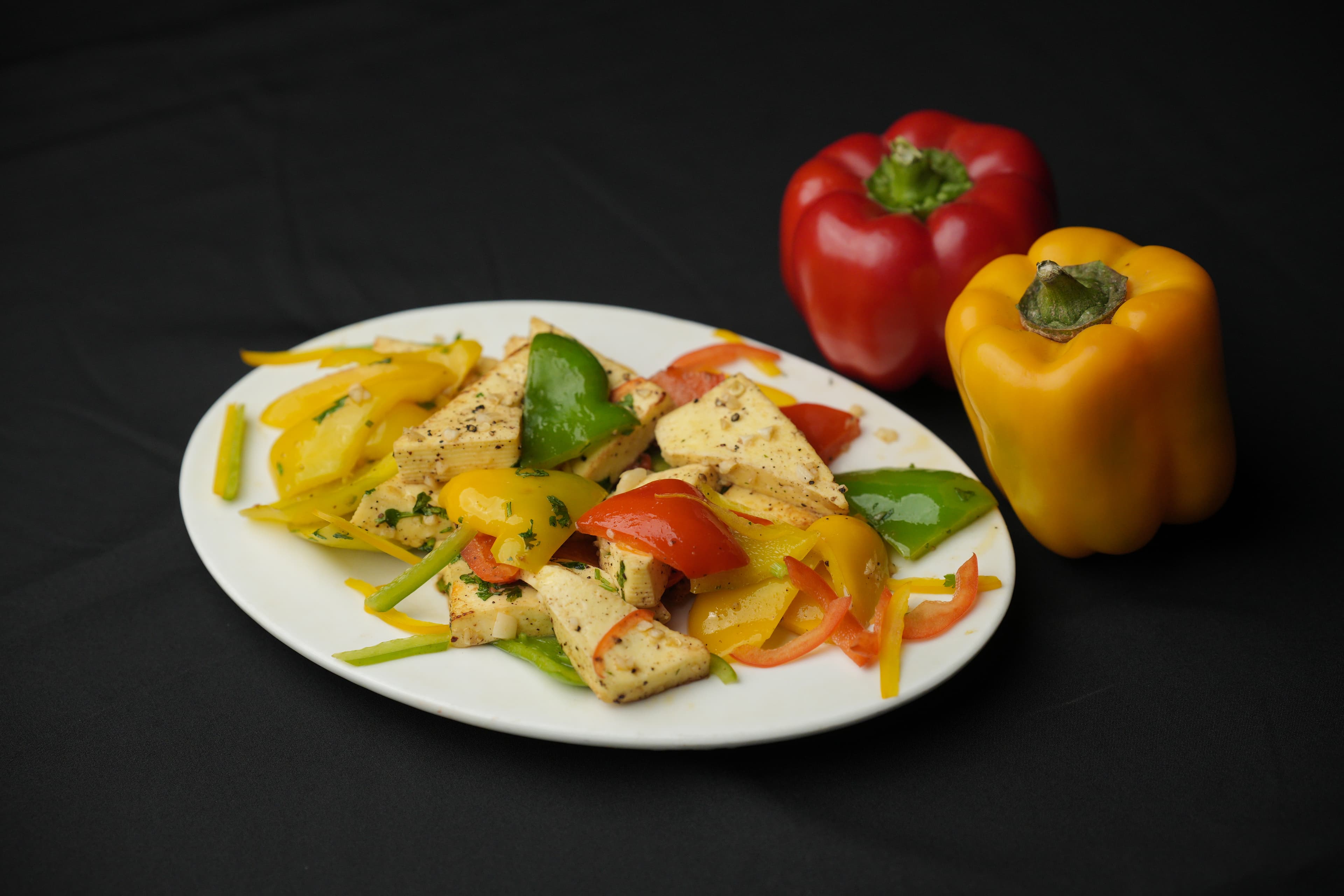 Peppery Grilled Paneer
